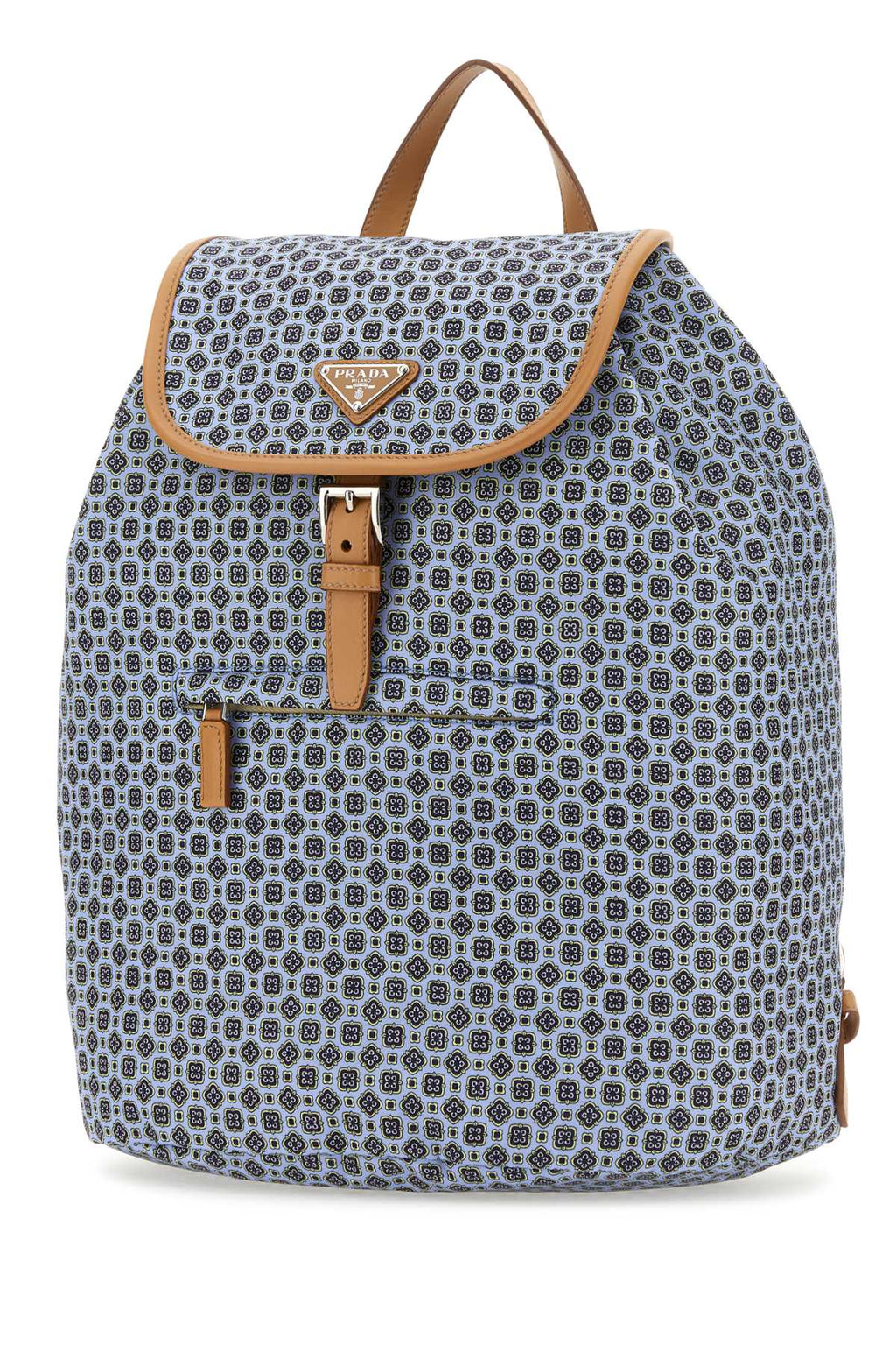 Prada Men Printed Re-Nylon Backpack