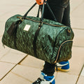 Green Camo Weekender Duffle Bag (FLASH SALE)