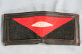 Bi-fold Red & Black Stingray Wallet