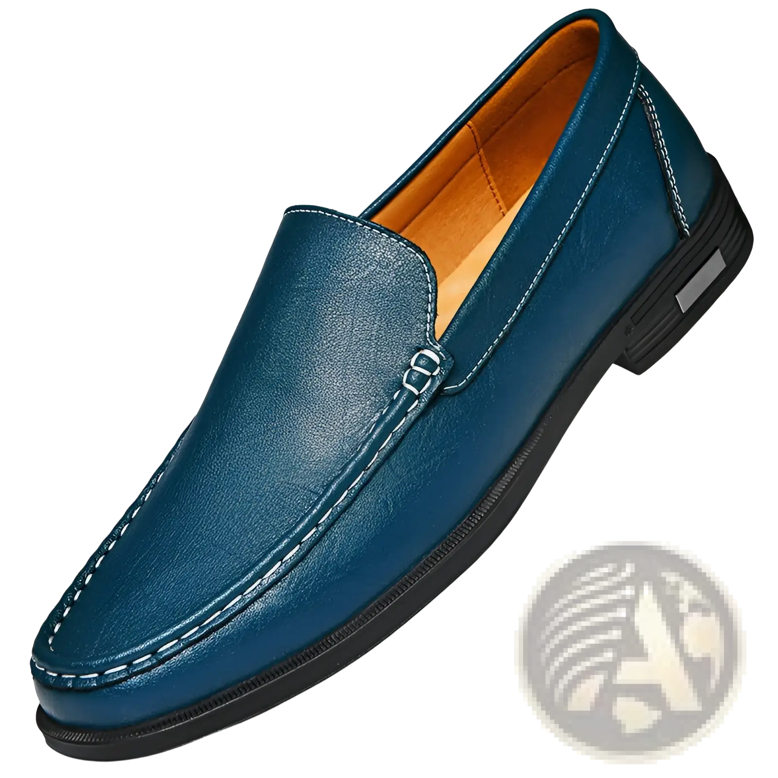 Premium Leather Slip on Loafers with Designer Details