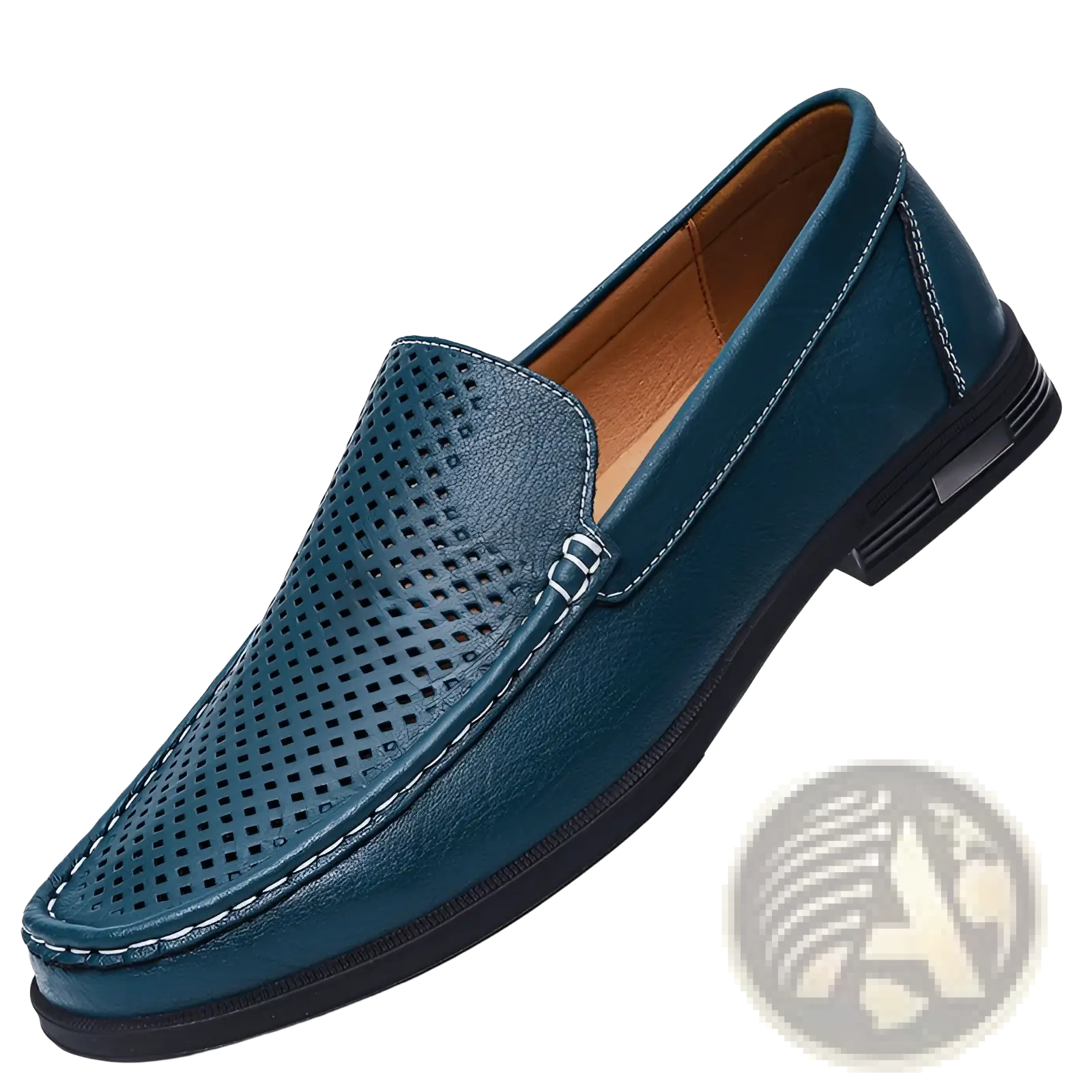 Premium Leather Slip on Loafers with Designer Details